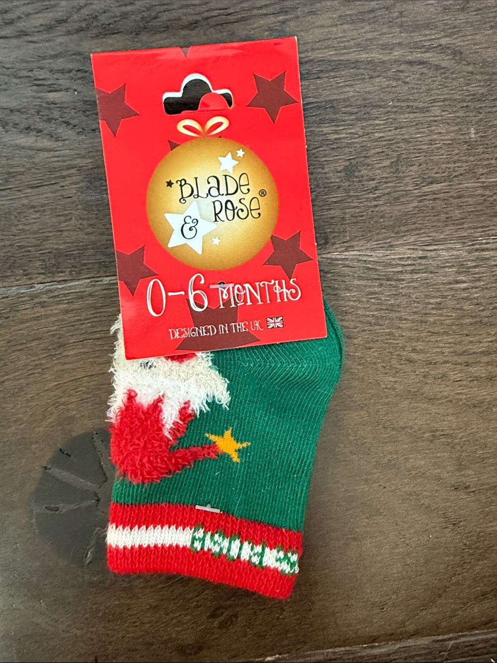 Baby Christmas Elf Socks